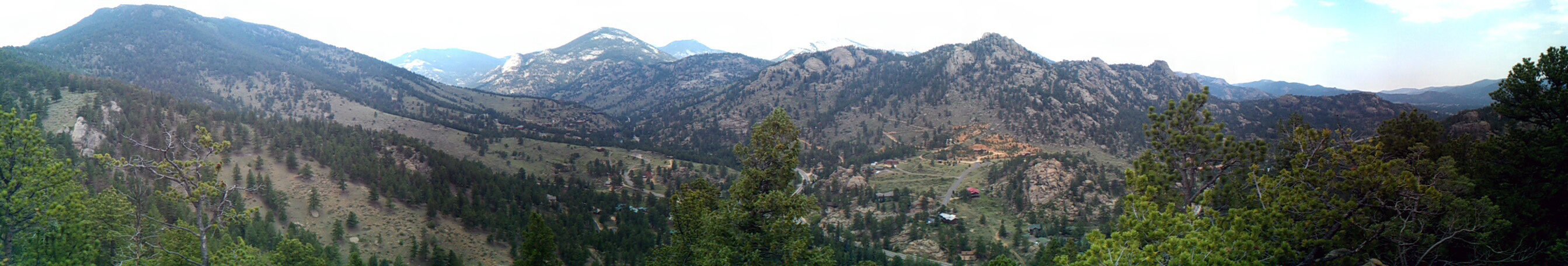Rocky Mountain National Park Panorama